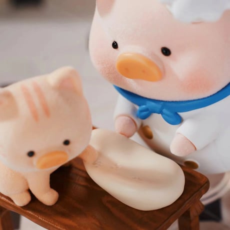 【予約販売：6月下旬～7月中旬  お届け予定】52TOYS TOYZEROPLUS × CICI’S STORY 子豚LULU 「PIGCHELIN RESTAURANT：五つ星レストラン」シリーズ