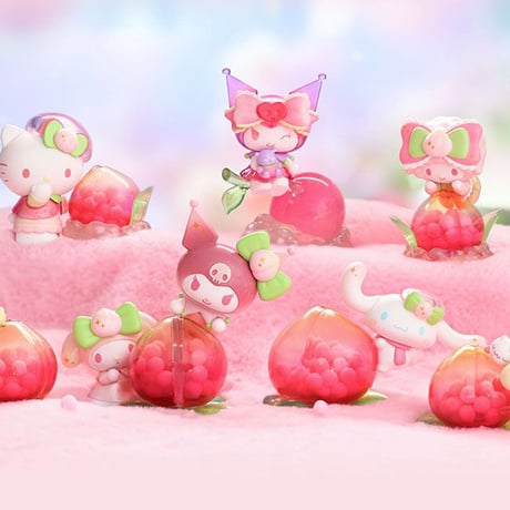 【予約販売：1月上旬～1月下旬  お届け予定】TOPTOY x サンリオ(SANRIO)「サンリオキャラクターズ ：元気モモ楽園」シリーズ