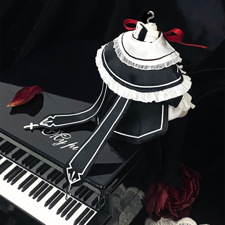 【予約販売：7月 お届け予定】<期間限定：送料無料>次元界TOY(CYTOYS) 「Nyssa(ニサ)：バラ聖域」1/12スケールドール用の服 5点セント【相関アクセサリー】