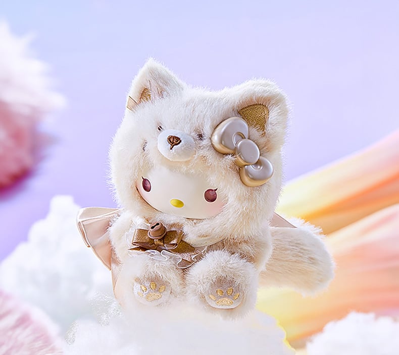 「サンリオ：狐の島」 シリーズ ぬいぐるみ ストラップ ブラインドボックス 現品販売】MINISO 「サンリオキャラクターズ：狐の島」 ぬいぐるみ