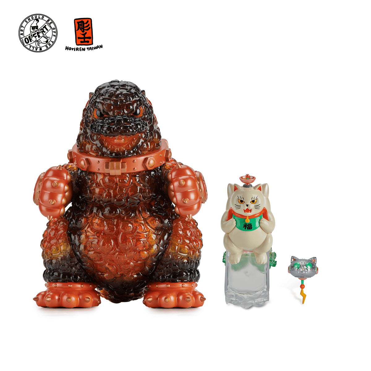 予約販売:12月中 お届け予定】OFFART X Horiren 「紅炎百猫 予約販売:12月中 お届け予定】OFFART X Horiren 「紅炎百猫