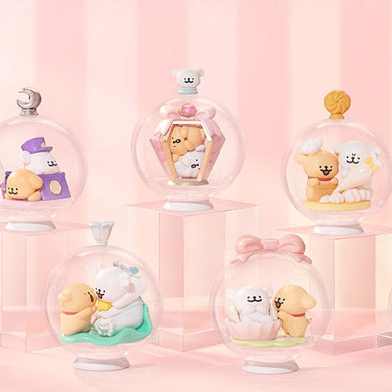 Maltese Puppy モルチーズ フィギュア ボックス 6個 Funism Maltese Puppy | Happy Together Ver - Lovely Collectable
