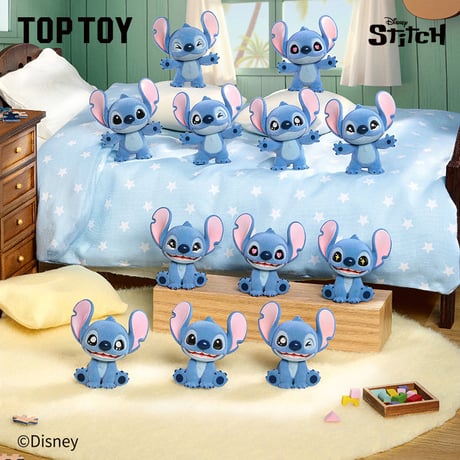 【現品販売】TOPTOY x ディズニー 「ミニ・スティッチフワフワ」 シリーズ