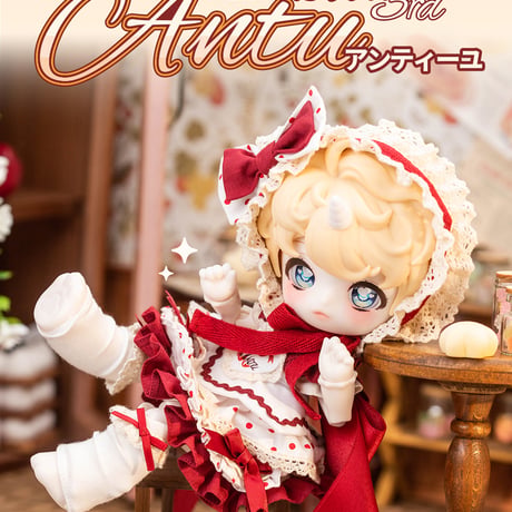 【現品販売】PENNY'S BOX 小1/6スケール「ANTU(アンティーユ)：三周年紀念」BJD単品ドール フルセット 【アクションフィギュア】