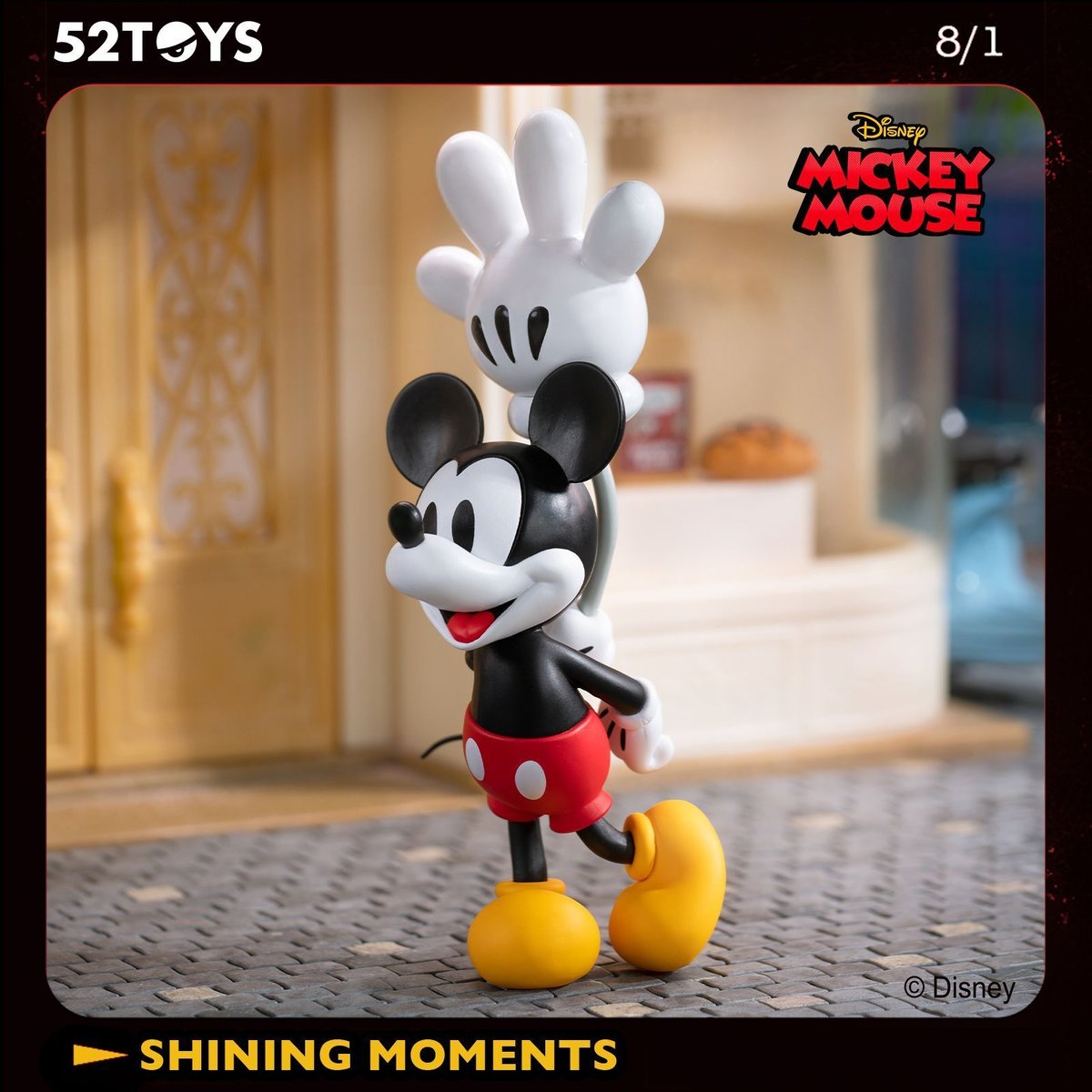 予約販売：2月上旬～2月中旬 お届け予定】52TOYS x Disney ミッキー