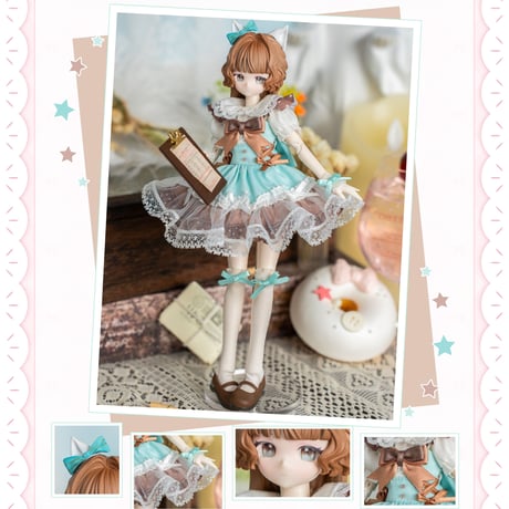 【予約販売：2026年9月～10月頃 お届け予定】<単品購入>光予社∣LumiPUt 「E-Alike∶ガールズグループ」 1/8スケール単品ドール「星奈」フルセット