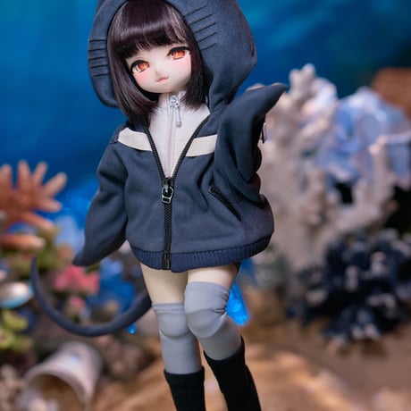 【予約販売：2024年11月以後 お届け予定】＜当店限定特典付け＞TinyFox オニイトマキエイ 毒香 1/6スケールMJDドール <新ボディ採用>【フルセット】
