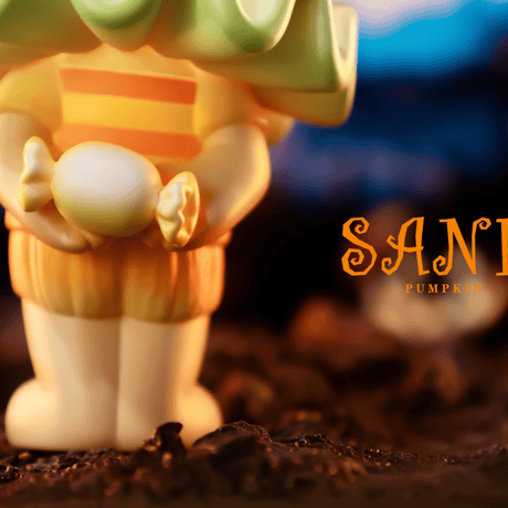【予約販売：2月中 お届け予定】Sank-Pumpkin-Yellow「南瓜の怪物：朝日」【コレクションフィギュア】