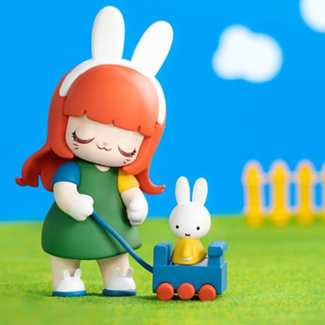 【予約販売：9月下旬～10月下旬 お届け予定】52TOYS KIMMY&MIKI x Miffy ミッフィー 「新しい友達」シリーズ