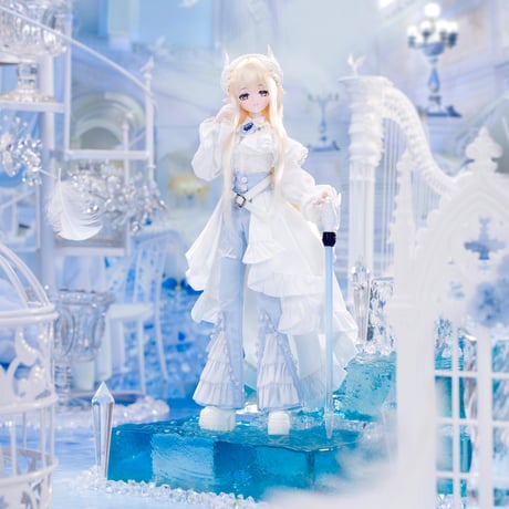 【予約販売｜5~6月頃 お届け予定】COME4FREE 「MINTY：霧羽の詩」 植毛タイプ BJDブランドドールシリーズ