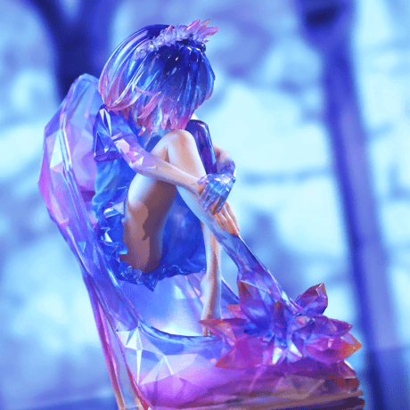 【予約販売：2025年12月 お届け予定】WEARTDOING Sleeping Beauty-Glass Slipper Fairies-Purple「水晶少女：紫の境界」【コレクションフィギュア】