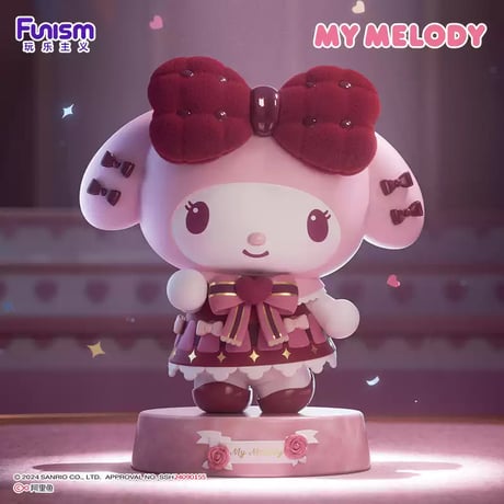 【予約販売：2025年1月～2月 お届け予定】Funism x サンリオ(SANRIO) マイメロディ＆クロミ 「ダンサー」コレクションフィギュア(全2種類、選び可能)