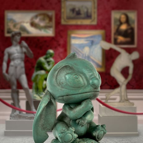 【予約販売：5月中 お届け予定】ビースト・キングダム× Disney「スティッチ：美術館」シリーズ