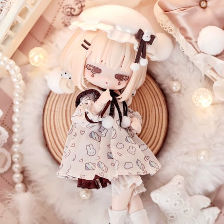 【現品販売】MOOWOOART「シュガー100％：くもマシュマロ」期間限定受付単品ドール＜フルセット＞