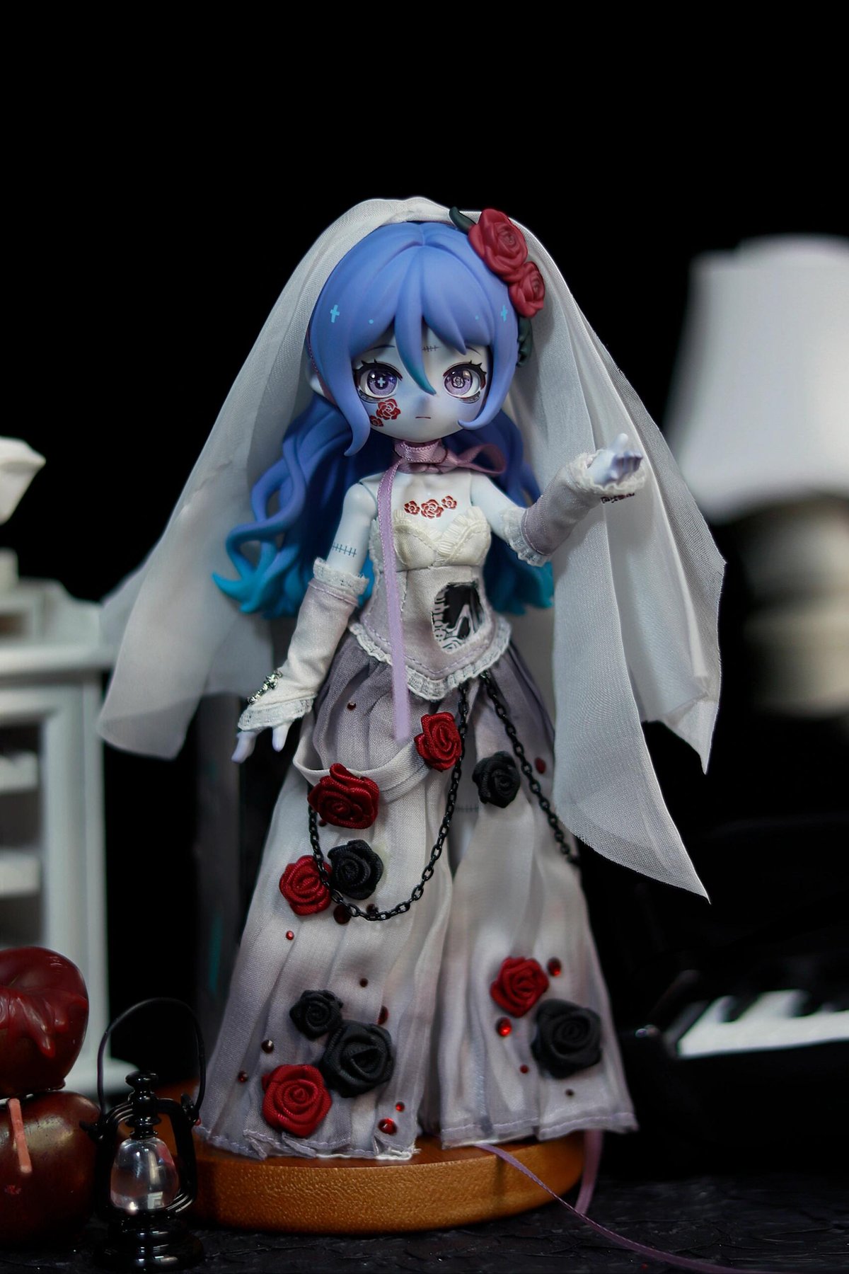 その他 Nyssa NIGHTMARE BIZARRE SERIES BDJ JAPAN Nyssa Night's Watch Bizarre Nightmare 7In Bjd Doll Action