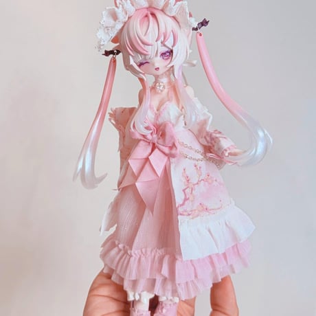 【現品販売】COME4FREE 「 MINTY(ミンティ)：運勢おみくじの精霊」BJDブラインドドール シリーズ