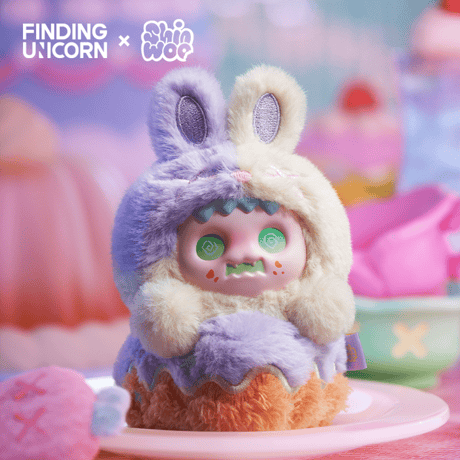 【現品販売】FINDING UNICORN x Shinwoo 「忘却デザート屋」ぬいぐるみ シリーズ