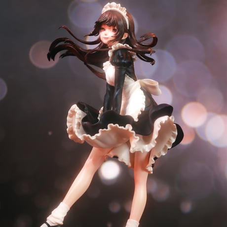 【予約販売：2025年4月中 お届け予定】WeArtDoing Angel of Light-Black「光の少女：黒」 【コレクションフィギュア】