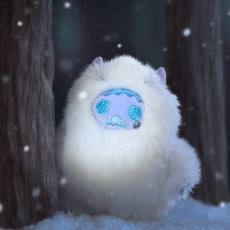 【現品販売】FINDING UNICORN x Shinwoo 「The Cold Hug: 冬の温もり」 ぬいぐるみキーホルダーシリーズ