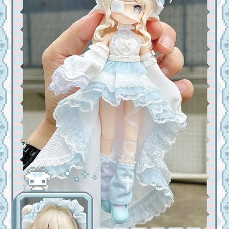 【現品販売】自由主張スタジオ「WELCOME GIRLS：デジタルペットの仮想世界」BJDブラインドドールシリーズ