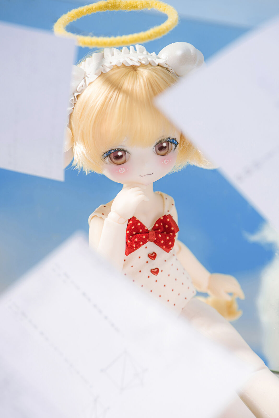 双子天使ドール❣️ショートタイムセール 予約販売：2024年2月以降 お届け予定】TinyFox 悪魔と天使の混血子羊