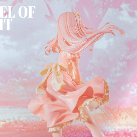 【予約販売：2025年4月中 お届け予定】WeArtDoing Angel of Light-Pink「光の少女：ピンク」 【コレクションフィギュア】