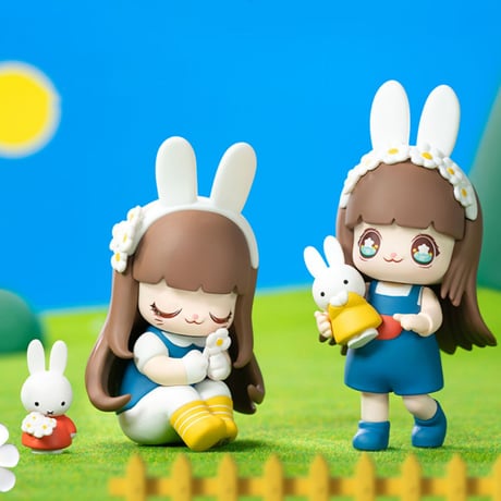 【予約販売：9月下旬～10月下旬 お届け予定】52TOYS KIMMY&MIKI x Miffy ミッフィー 「新しい友達」シリーズ