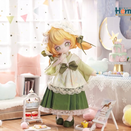 【現品販売】不可食用人形（Inedible Doll） 「月飛び時間」BJDブラインドドール シリーズ