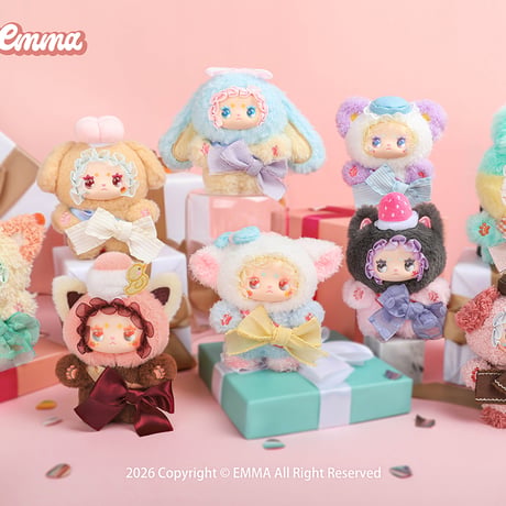 【予約販売：4月頃 お届け予定】LUCKY EMMA(エマ) 「Lovely EMMA：ラッキーナンバーワン」 ぬいぐるみ シリーズ