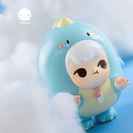 【期間限定・予約販売：7月中旬～7月下旬 お届け予定】Moriko x Pang Ngaew Little Dino【コレクションフィギュア】