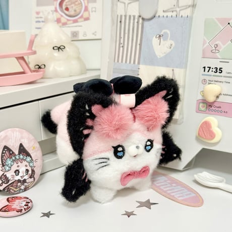 【現品販売】幻想工坊「猫丸の幻想島｜MioKoo Mirage Lab」 ふわふわ丸々ぬいぐるみ シリーズ【全6種類・選び可能】