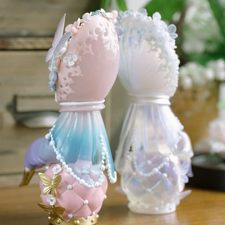 【数量限定生產・7月中旬～8月上旬お届け予定】MADology x Lange コラボ  GUMON  季節限定《春の花嫁》ビックフィギュア