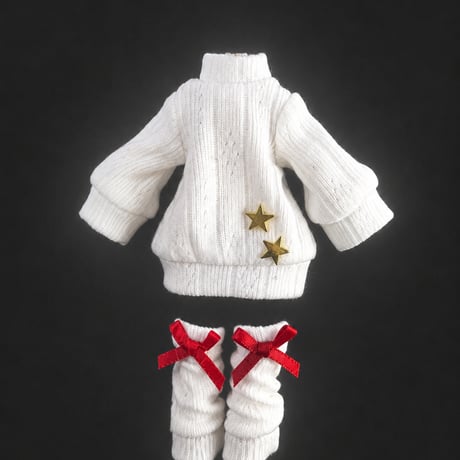 【現品販売】桜画集スタジオ「異象重構：誕生絨心」小型ドール向け ドール用の服セット