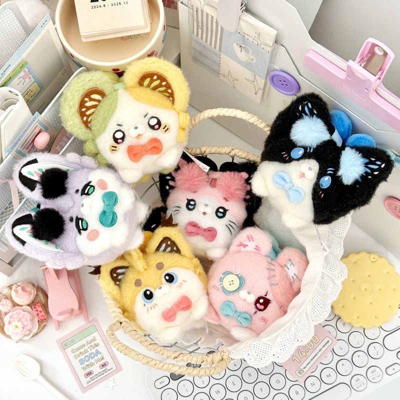 C&M フェイクタイプぬいぐるみセット 現品販売】幻想工坊「猫丸の幻想島｜MioKoo Mirage Lab」 ふわふわ丸々