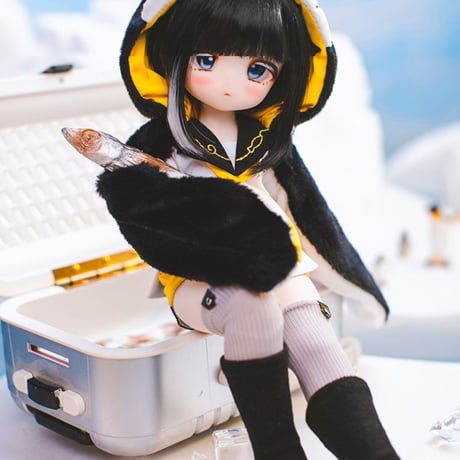 【予約販売：2024年9月中 お届け予定】※当店限定選び特典付き※TinyFox 輝き夢見るペンギン デビー1/6スケールMJDドール <新ボディ採用> 【フルセット】