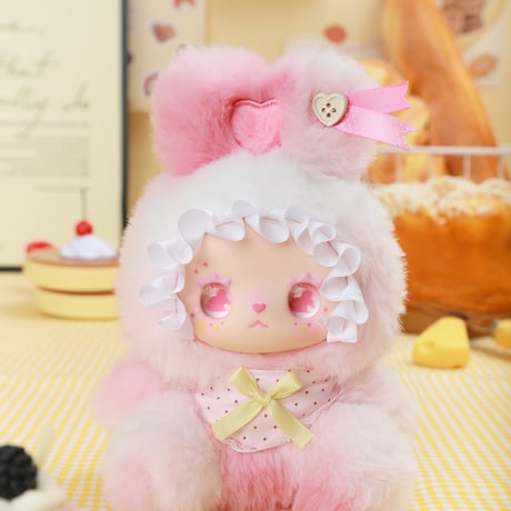 【現品販売】LUCKY EMMA(エマ) 「Lovely EMMA：甘いトリートバニー」ぬいぐるみ シリーズ