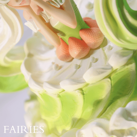 【予約販売：2026年5月 お届け予定】WEARTDOING Cake Fairies-Matcha「ケーキの精霊：抹茶ムース」