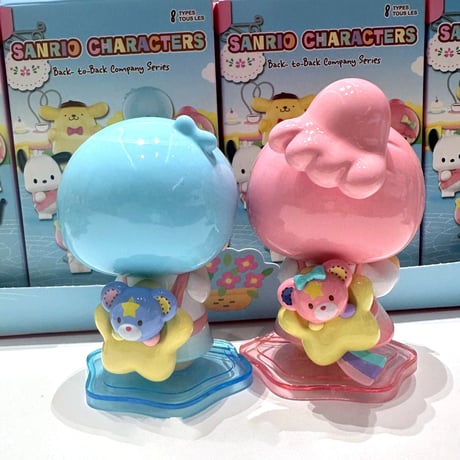 【予約販売：4月中  お届け予定】MINISO x サンリオ(SANRIO)「サンリオキャラクターズ:背中の仲良し」シリーズ