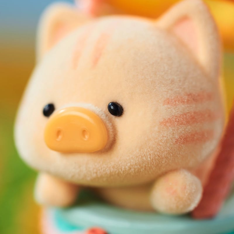 豚のフィギュア クリーム色 約15cm 豚のフィギュア クリーム色 約15cm 限定品 TOYZEROPLUS×CICI'S