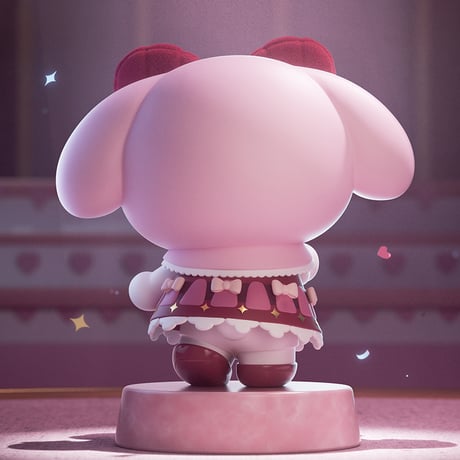 【予約販売：2025年1月～2月 お届け予定】Funism x サンリオ(SANRIO) マイメロディ＆クロミ 「ダンサー」コレクションフィギュア(全2種類、選び可能)
