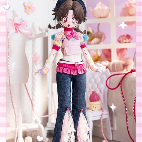 【予約販売：2025年1月～3月 お届け予定】Bonbon Pocket 特1/6 スケール「変な可愛い少女」BJD ブラインドドール シリーズ