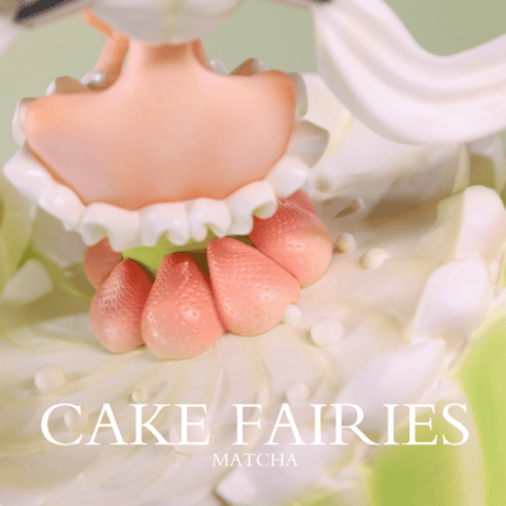 【予約販売：2026年5月 お届け予定】WEARTDOING Cake Fairies-Matcha「ケーキの精霊：抹茶ムース」