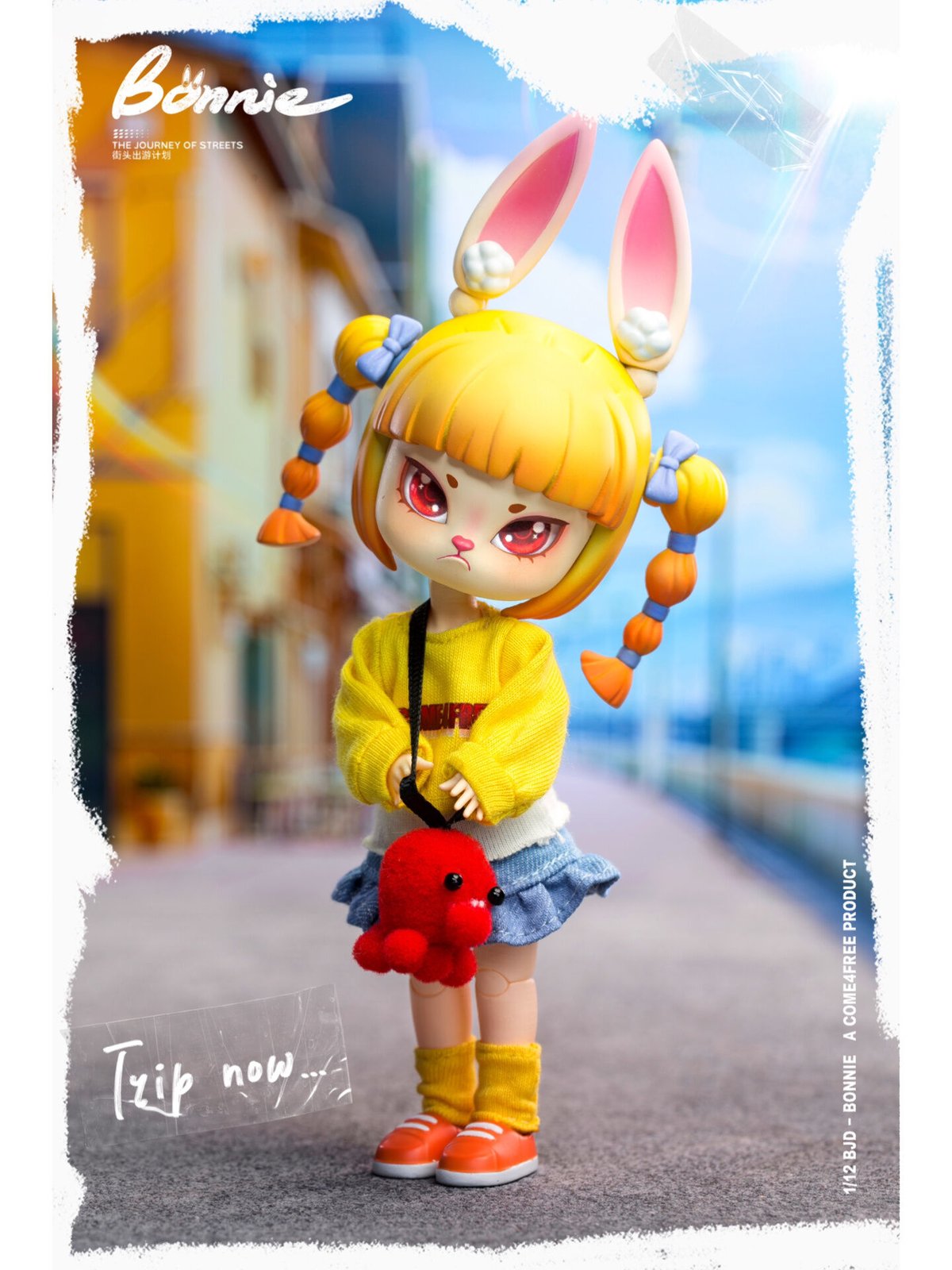 現品販売】come4free「BONNIE(ボニー)バニー」1/12 BJD 現品販売】come4free「BONNIE(ボニー)バニー」1/12 BJD