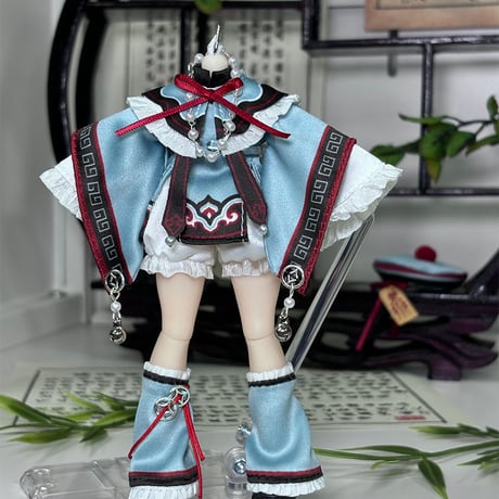 【予約販売：7月 お届け予定】<期間限定：送料無料>次元界TOY(CYTOYS) 「Nyssa(ニサ)：幽鈴祭」1/12スケールドール用の服 6点セント【相関アクセサリー】