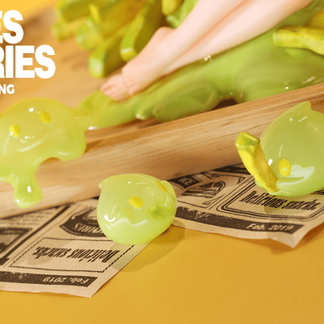 【予約販売：2026年5月 お届け予定】WEARTDOING Sleeping Beauty-Fries Fairies-Classic Ketchup「ポテトの妖精：ワサビ」