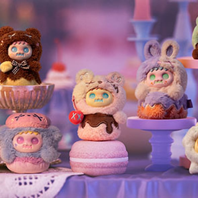 現品販売】FINDING UNICORN x Shinwoo 「忘却デザート屋」ぬいぐるみ