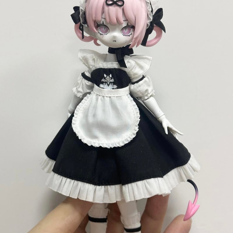 現品販売】CHUZTING「Cooze：悪魔角」小型ドール向け ドール用の服