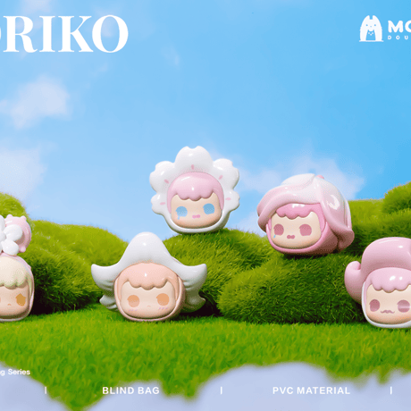 【予約販売：7月下旬～8月下旬 お届け予定】MoeDouble 森子moriko「花の世界ミニビース」シリーズ