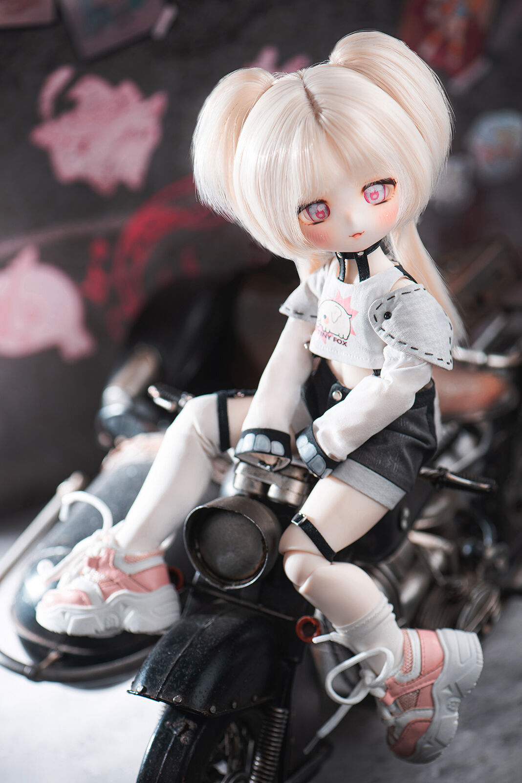 予約販売：2024年2月以降 お届け予定】TinyFox 白いゾウ マーリフィン 