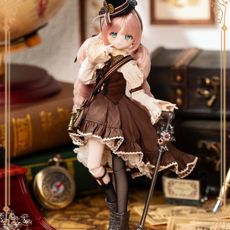 【予約販売：8月頃  お届け予定】<通常受付>光喃の語「時の隙とオルゴール」特1/6スケール植毛・入れ目タイプのBJDブラインドドールシリーズ